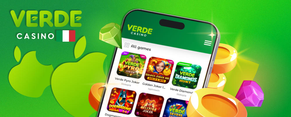 Verde Casino in Italia - Dispositivi iOS