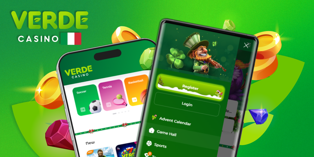 App iOS e Android Verde Casino