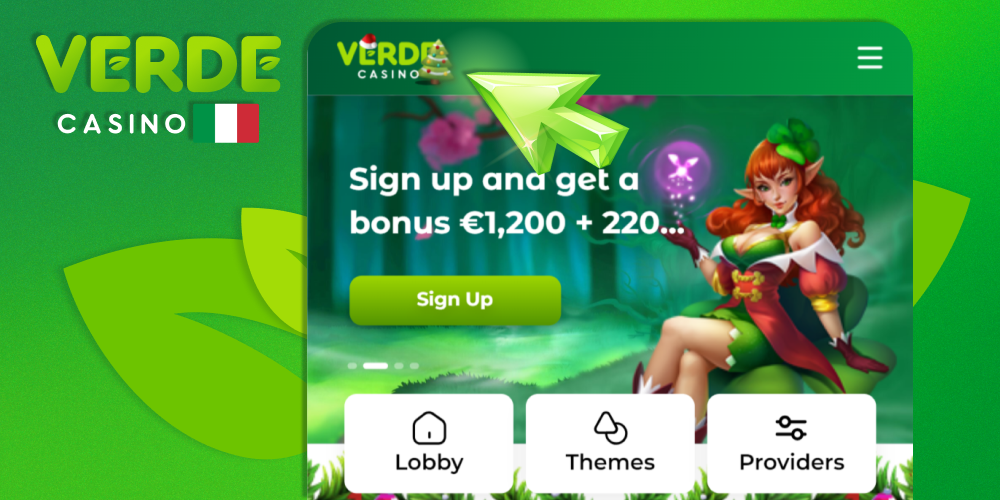 Visita il sito del Casinò Verde