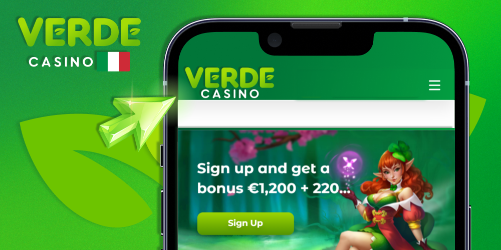 Vai al sito web di Verde Casino Italia